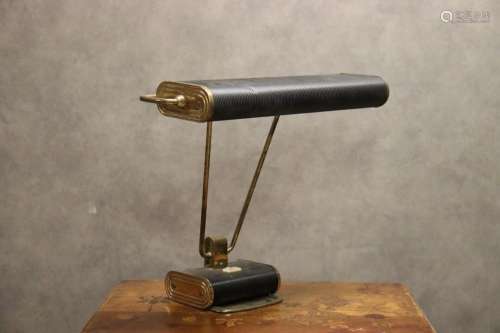 Eileen GRAY (1878-1976) pour JUMO, Lampe de bureau, métal la...