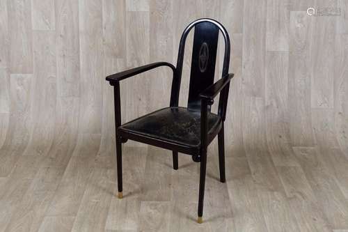 Joseph Hoffmann (attribué à ) - Fauteuil modèle 369/1F