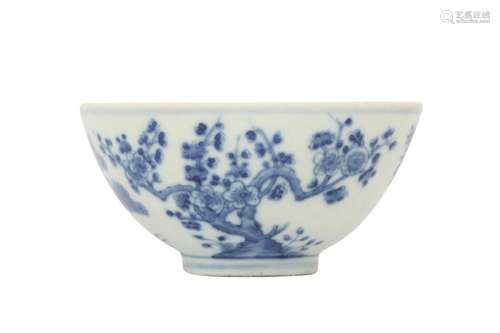 A CHINESE BLUE AND WHITE 'THREE FRIENDS OF WINTER' B...