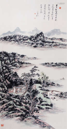 黃賓虹  山水