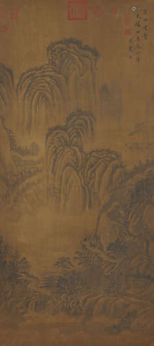 Chinese Painting of Landscape by Fan Kuan