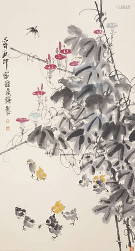 The Chicks，by Qi Baishi