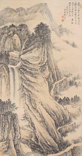 Chinese Landscape Painting by Zhang Daqian