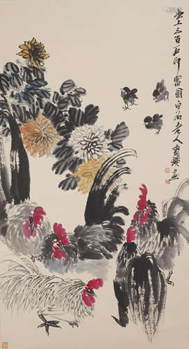 The Chicks，by Qi Baishi