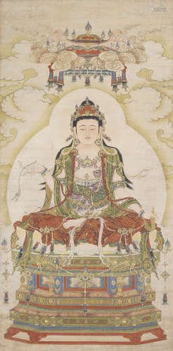 Chinese Buddha Pianting