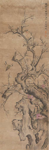 Chinese Bird-and-Flower Painting by Lu Hui