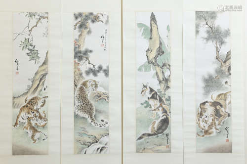 Chinese Animal Painting by Liu Jiyou