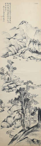 Chinese Landscape Painting by Dai Xi