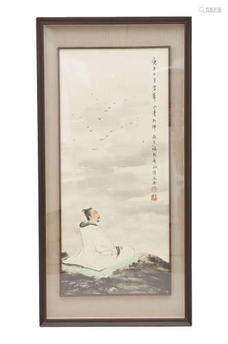 Chinese Figure Painting by Fu Baoshi