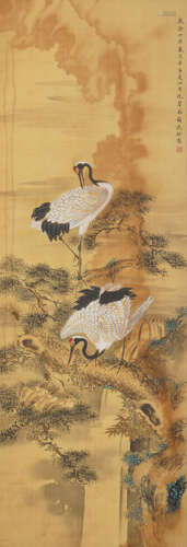 Chinese Bird-and-Flower Painting by Shen Quan