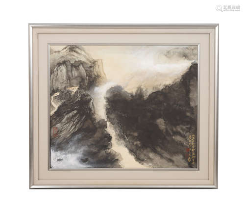 Chinese Landscape Painting by Zhang Daqian