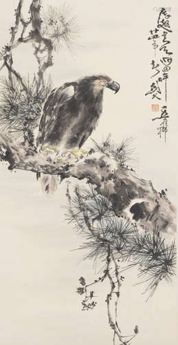 The Eagle，by Gao Jianfu