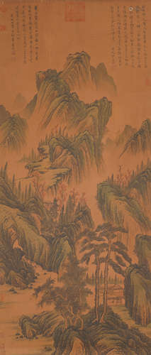 Chinese Landscape Painting by Lan Ying