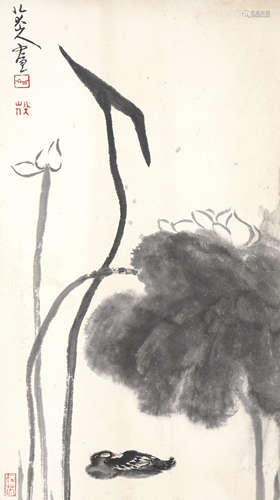 Chinese Bird Painting by Bada Shanren