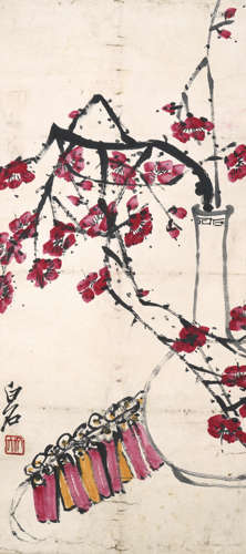 Chinese Flower Painting by Qi Baishi