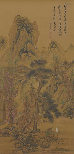 Chinese Landscape Painting by Dong Qichang