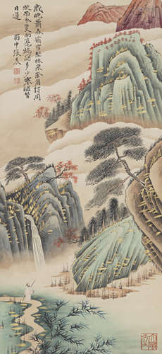 Chinese Landscape Painting by Zhang Daqian