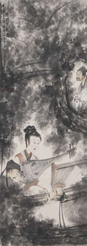 Chinese Figure Painting by Fu Baoshi