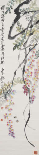 Chinese Flower Painting by Qi Baishi