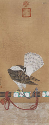 Chinese Eagle Painting by Giuseppe Castiglione