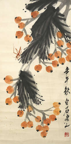 The Insect，by Qi Baishi