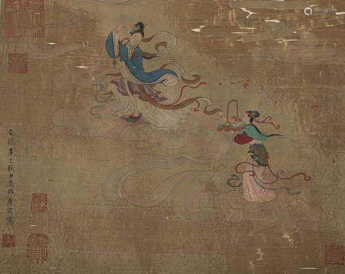 Chinese Figure Painting by Tang Yin