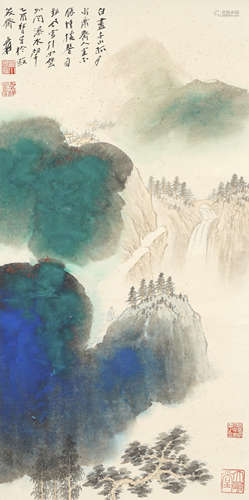 Chinese Landscape Painting by Zhang Daqian