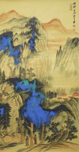 Chinese Landscape Painting by Zhang Daqian