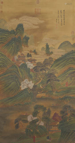 Chinese Landscape Painting by Dong Qichang