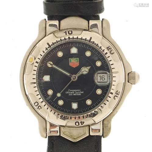 Tag Heuer, gentlemens chronometer wristwatch, the dial 26mm ...