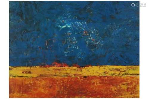 VAN NAZARETH HERMAN (°1936) olieverfschilderij op paneel : &...