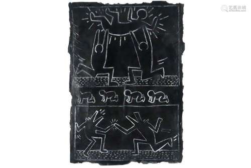 HARING KEITH (1958 - 1990) originele "Subway" - te...