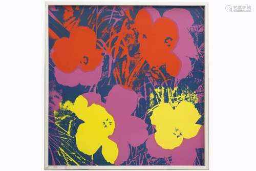 WARHOL ANDY (1930 - 1987) silkscreen in een editie van 250 o...