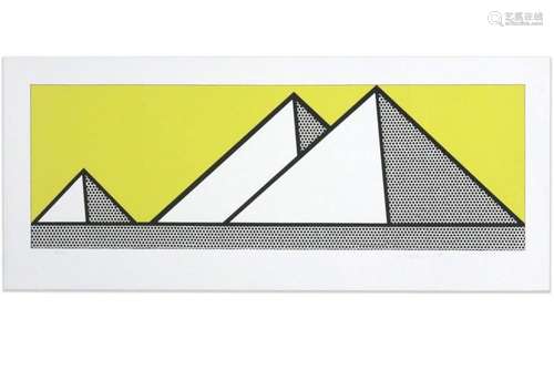 LICHTENSTEIN ROY (1923 - 1997) kleurlitho op Arches n° 18/10...