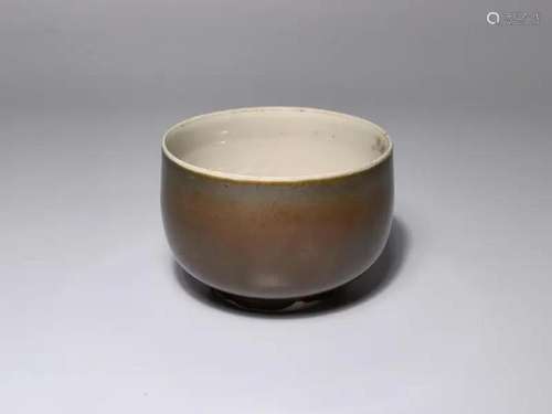 SONG PERSIMMON GLAZED ALMS BOWL