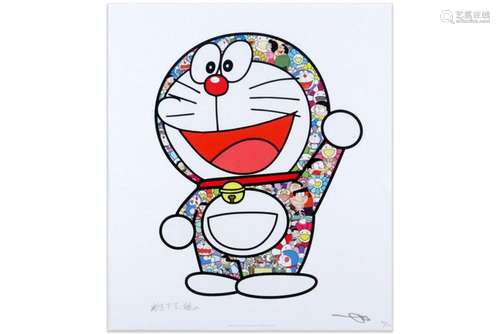 MURAKAMI TAKASHI (° 1962) TAKASHI (° 1962) offset kleurlitho...