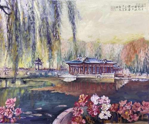 YAN WENLIANG, RIVER SCENERY