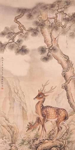 A Chinese Painting By Shen Quan
