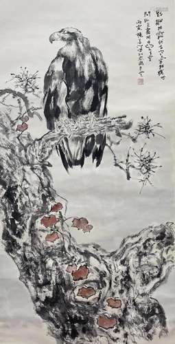 YANG SHANSHEN, PERCHED EAGLE