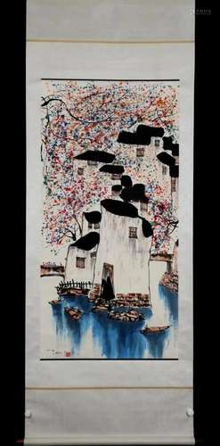 WU GUANZHONG, RIVER SCENERY