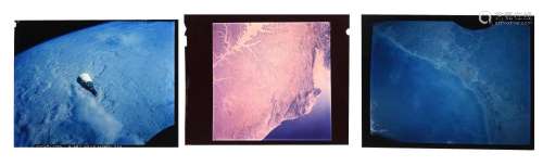 Original NASA transparencies of Earth views, Gemini Programm...