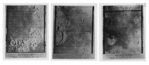 Lunar surface views, Lunar Orbiter 4, May 1967