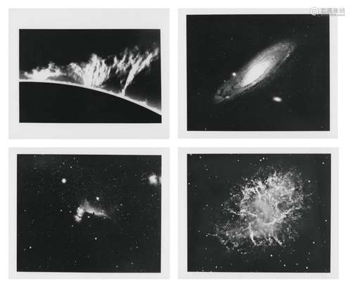 A suite of four astronomical views from the Lick Observatory...