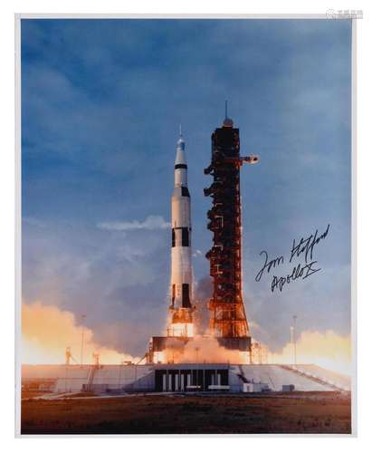 Lift off, SIGNED [large format], Apollo 10, 18-26 May 1969