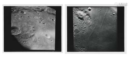 Lunar surface photography (4 views), Apollo 10, 18-26 May 19...