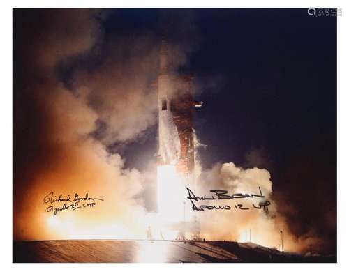 Lift off, SIGNED [large format], Apollo 12, 14-24 Nov 1969