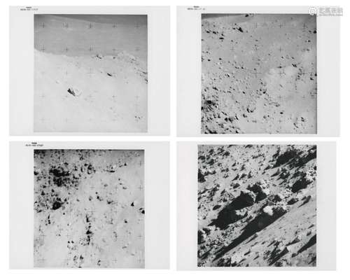 Telephotograps of North Ray Crater (4 views), Station 11, EV...