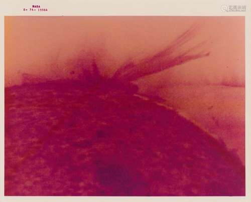 Solar storm and Comet Kohoutec (2 views), Skylab 4, 1974