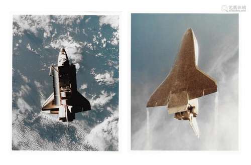 Four views of Columbia; Space Shuttle's maiden voyage, S...