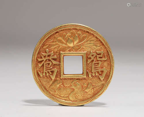 PURE GOLD COINS OF QING DYNASTY